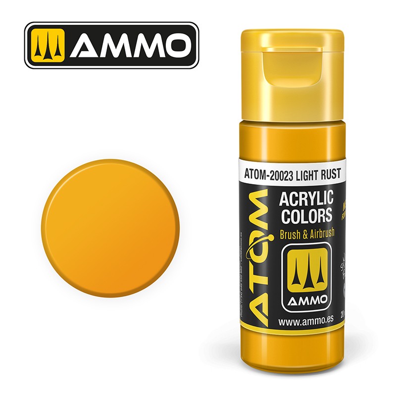 Ammo Mig 20023 ATOM COLOR LIGHT RUST