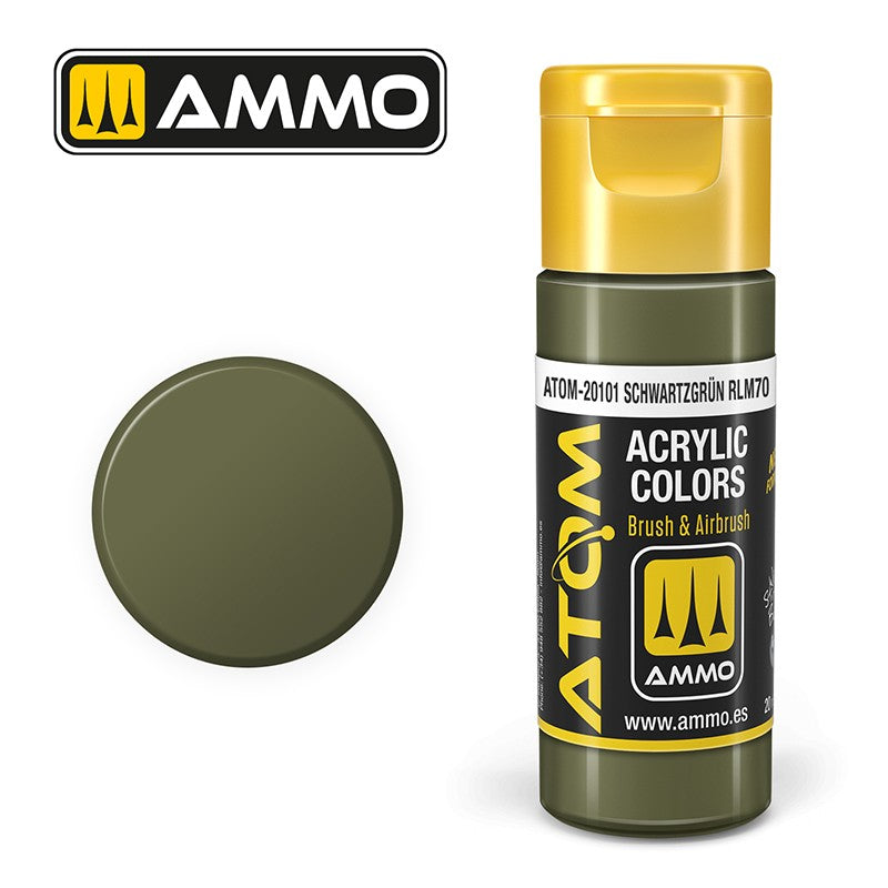 Ammo Mig 20101 ATOM COLOR SCHWARTZGRUN