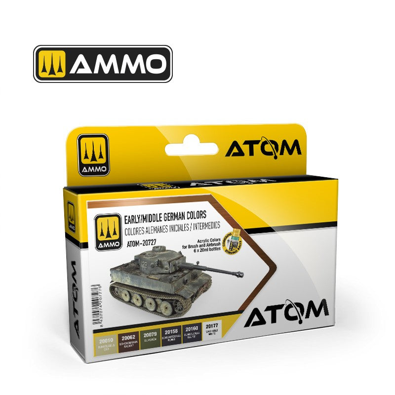 Ammo Mig 20727 EARLY/MIDDLE GERMAN CLRS