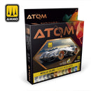Ammo Mig 20702 ATOM METALLIC COLORS SET