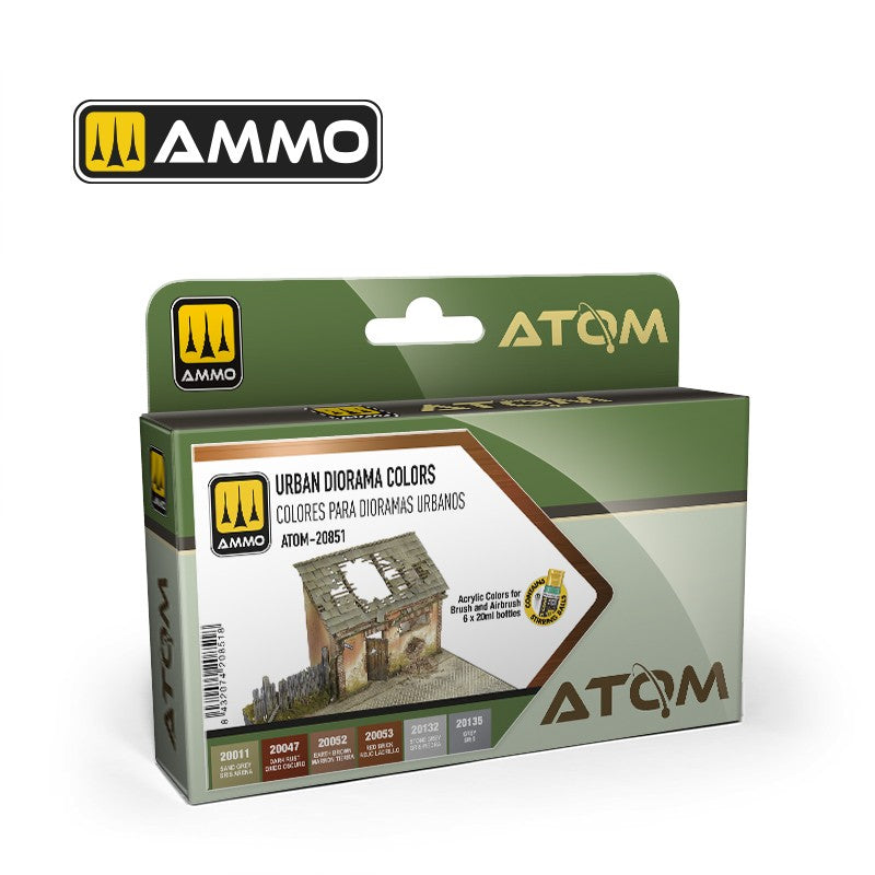 Ammo Mig 20851 URBAN DIORAMA COLORS