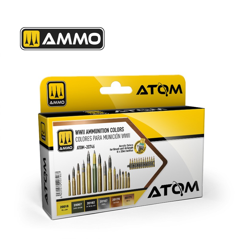Ammo Mig 20746 WWII AMMUNITION COLORS