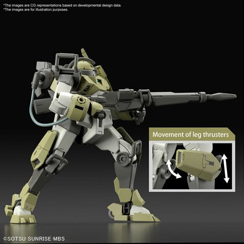 Mobile Suit Gundam: The Witch from Mercury Character B's Demi Trainer High Grade 1:144 Scale Model Kit 2604766