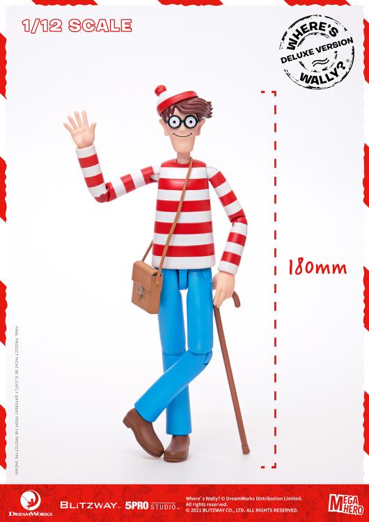 Bandai 47949 BZW Waldo Nml Ver Where's Waldo 1:12