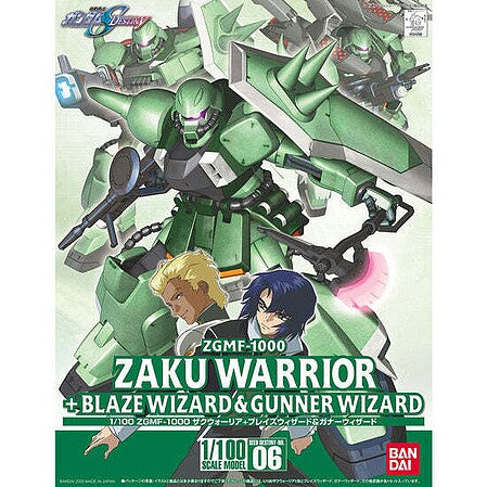 Bandai 134099 6 Zaku Warrior'Gundam Seed Destiny'1:100