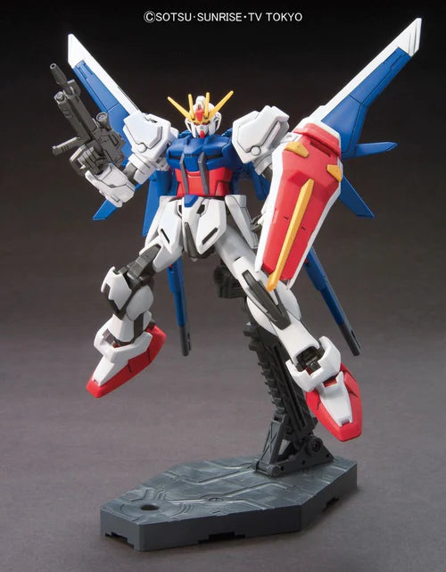 Bandai  2221153 Gundam Build Fighters Build Strike Gundam Flight Full Package High Grade 1:144 Scale Model Kit