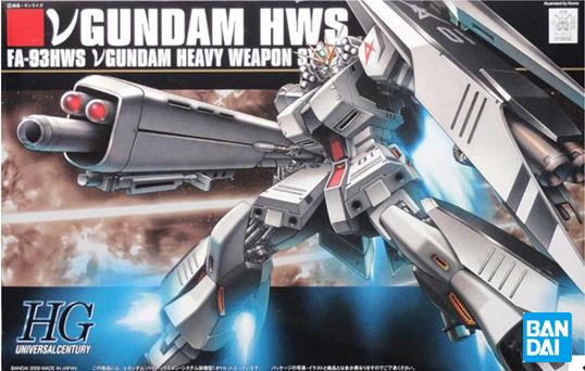 Bandai 2029270 HG Nu Gundam(Hvy Weapon System)HGUC