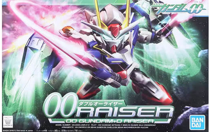 Bandai 2060300 BB322 00 Raiser Gundam 00 SD