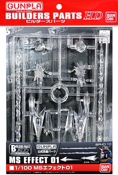 Bandai 2175725 MS Effect 01 Builder Parts 1:100 HD