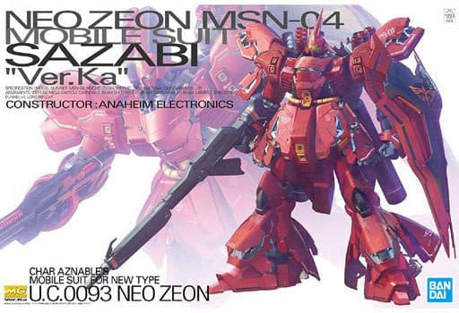 Bandai 2204932 MG Sazabi (Ver.Ka)Char's Counter Attack