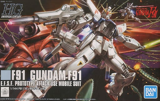 Bandai 2219523 HG Gundam F91 HGUC