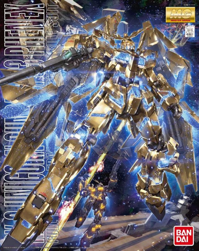 Bandai 2240810 MG Unicorn Gundam 03 Phenex