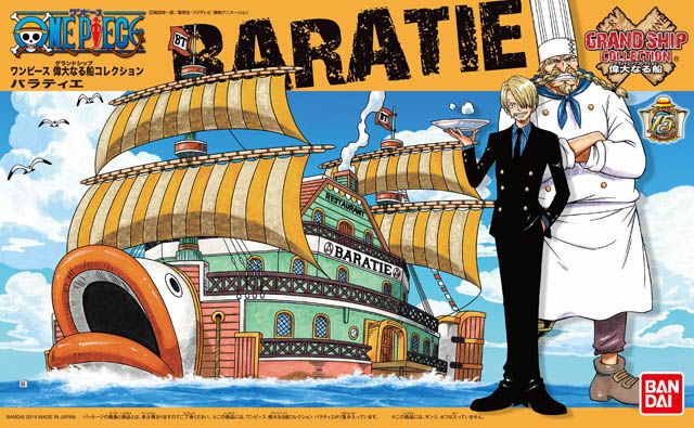 Bandai 2272630 10 Baratie Model Ship See 2250043=======