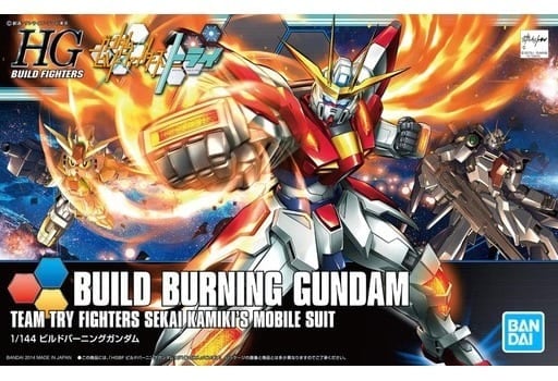 Bandai 2278301 HG Build Burning Gundam Build Fighter