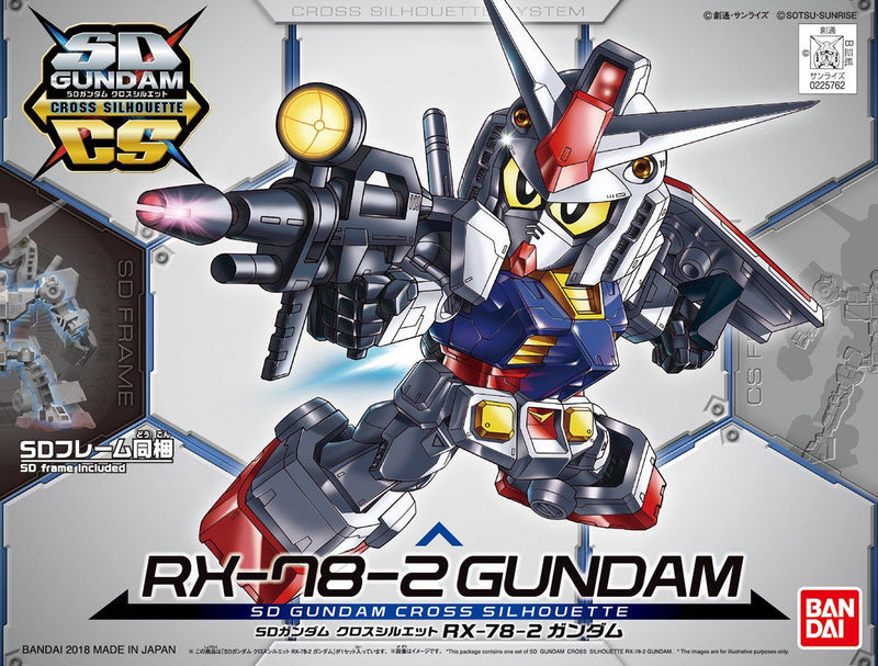 Bandai 2419040 SD 1 RX-78-2 Gundam Mobile Suit SDCS