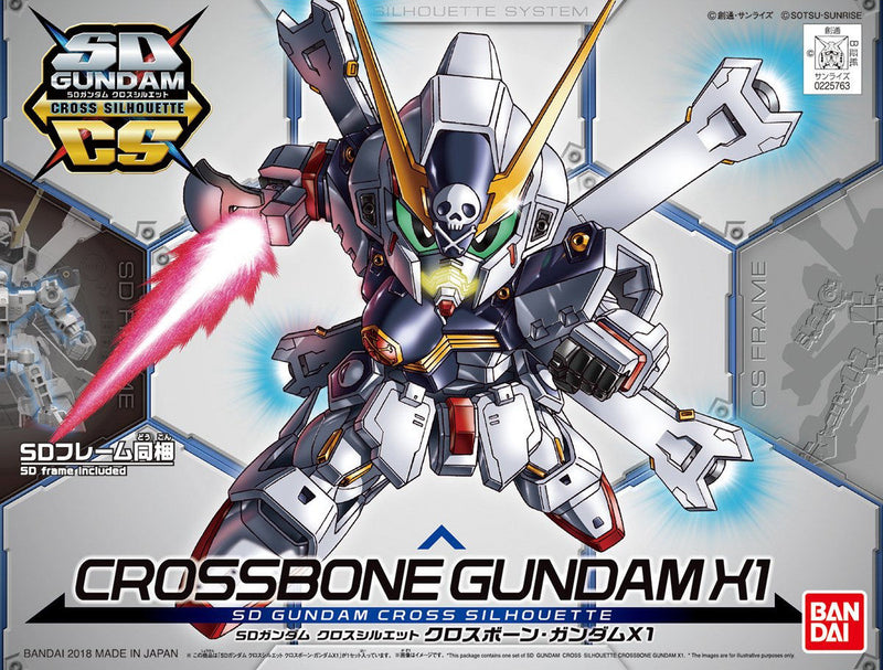 Bandai 2419041 SD 2 Crossbone Gundam X1 SDCS