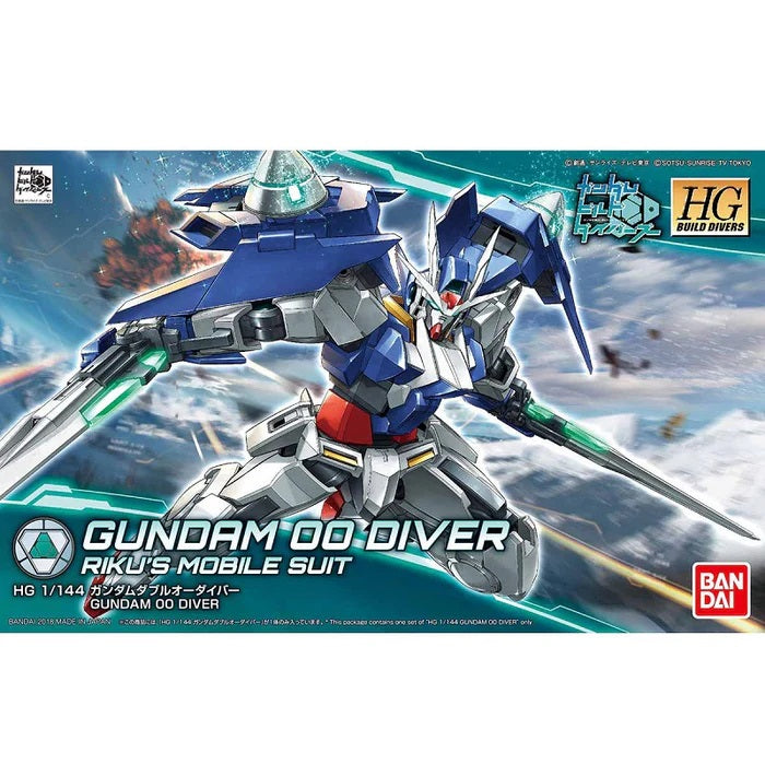 Bandai 2426153 HG 000 Gundam 00 Diver 1:144