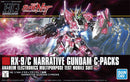Bandai 2436525 222 Narrative Gundam C-Packs HGUC 1:144