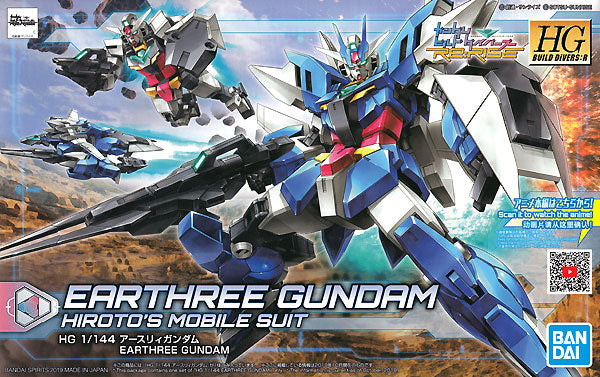 Bandai 2486919 HG Earthree Gundam Build Divers 1:144 HG