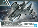 Bandai 2530626 05 Attack Submarine Lt Gray 30mm