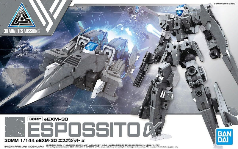 Bandai 2584080 41 Eexm-30 Espossito Alpha 30mm