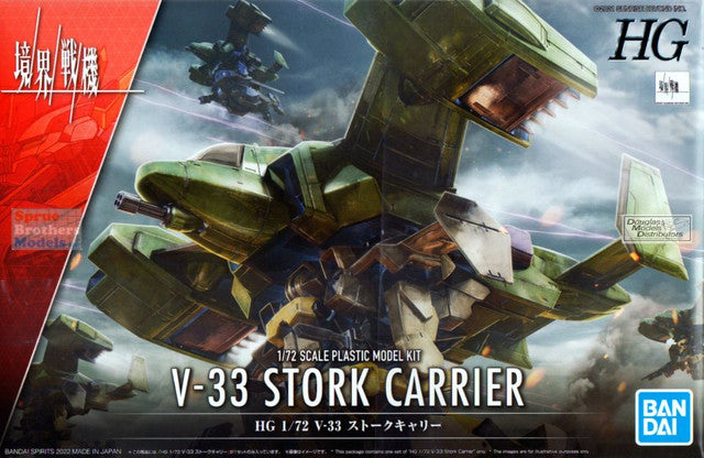 Bandai 2590599 HG 1:72 V-33 Stork Carrier