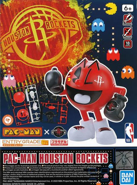 Bandai 2593838 Houston Rockets Pac-Man Entry Grade