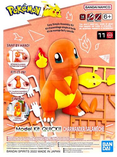 Bandai 2617946 11 Charmander Pokémon Kit