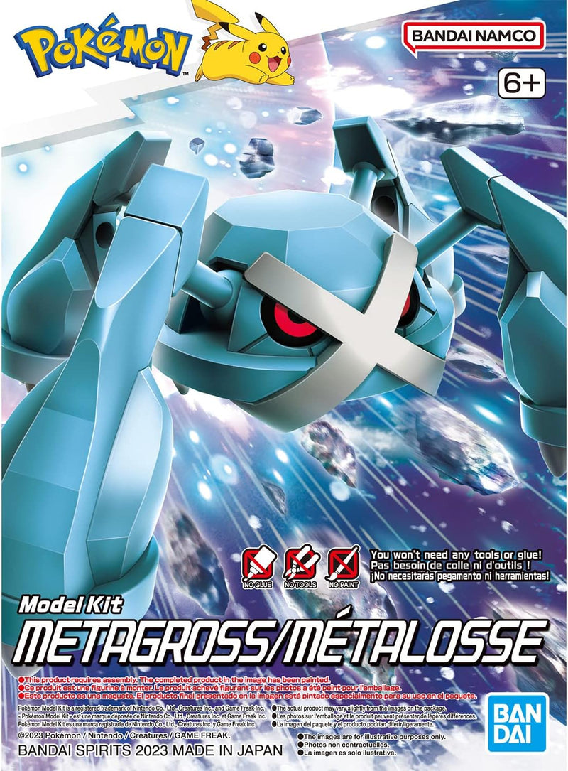 Bandai 2649138 Metagross Pokemon Model Kit