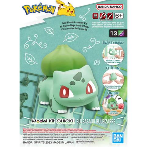 Bandai Bulbasaur Pokemon Model Kit