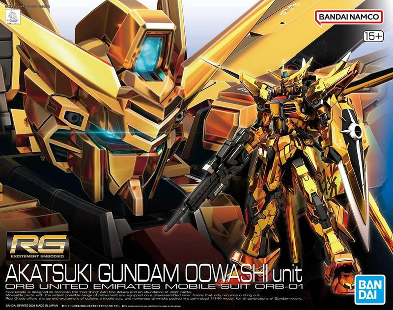 Bandai 2700763 Akatsuki Gundam Oowashi unit 1:144