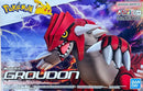 Bandai 2704423 Groudon Pokémon Model Kit