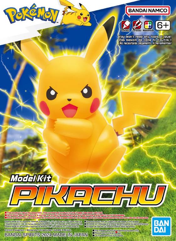 Bandai 2730219 Pikachu Pokémon Model Kit