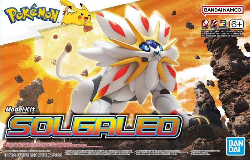 Bandai 2730232 Solgaleo Pokémon Model Kit