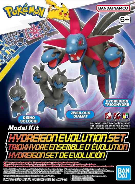 Bandai 2730251 Hydreigon Evolution Set Pokemon Kit