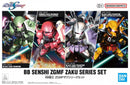 Bandai 2761645 BB Senshi SGMF-ZAKU Series Set