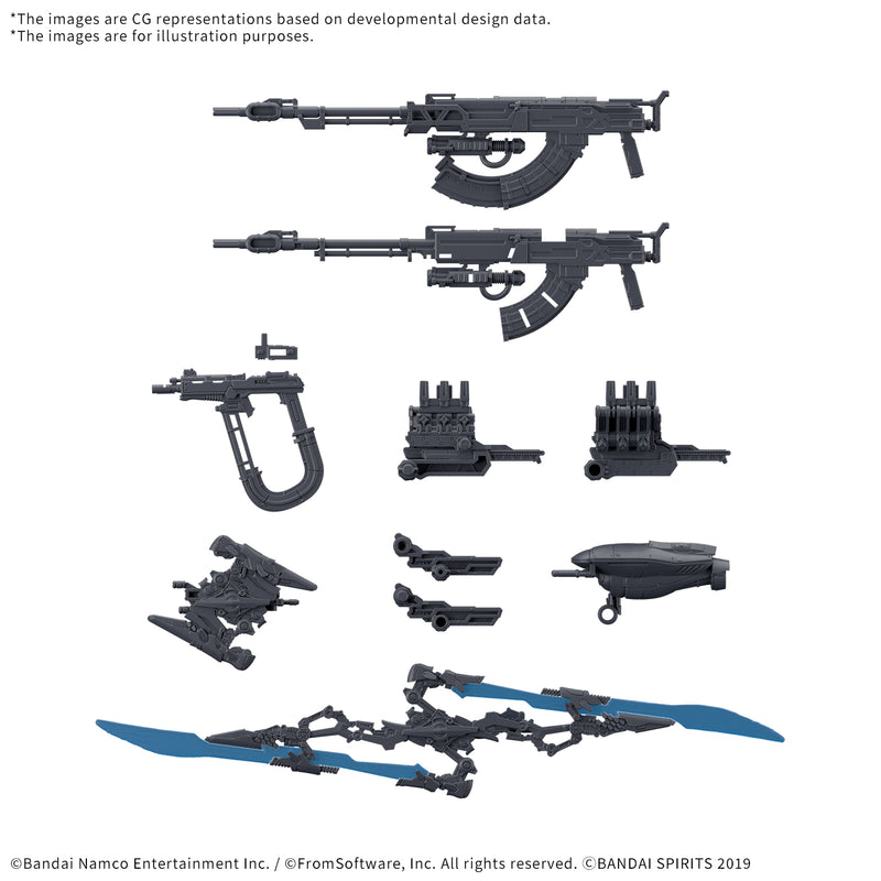 Bandai 2784482 30MM Armored Core VI Fires of RubiconSet