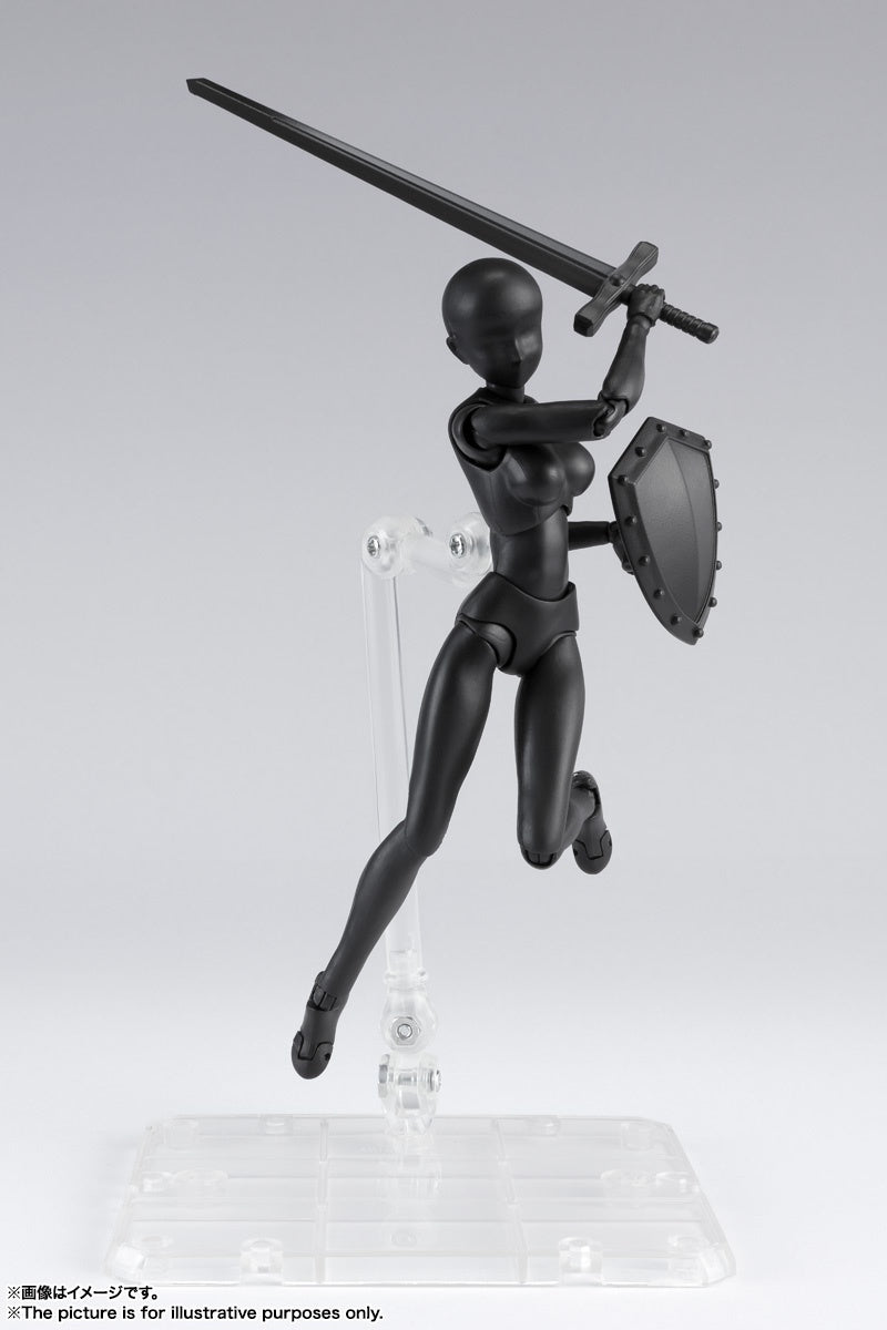 Bandai 60722 S.H.Figuarts Body-Chan DX Set 2 Black Color Version