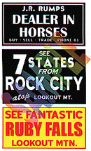 Blair Line HO 2251 Barn Sign Decals, Set