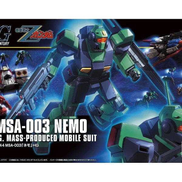 Bandai 2169626 HG Nemo Z Gundam Color HGUC