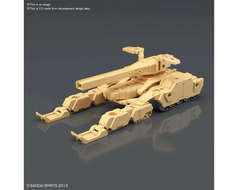 Bandai 2530623 30 MINUTES MISSIONS - EXTENDED ARMAMENT VEHICLE (TANK VER, BROWN) Model Kit