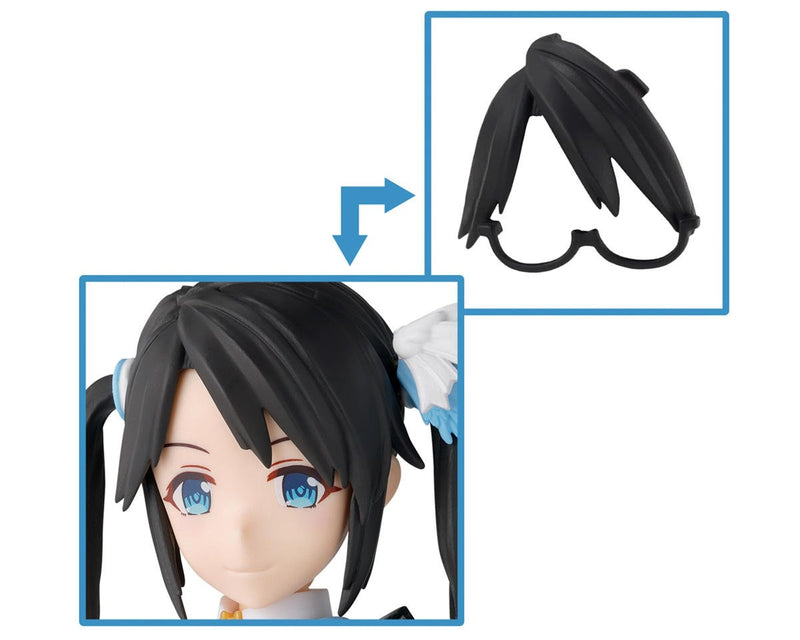 Bandai 2700400 Option Hair Style&Face Set Yuika Mitsumine