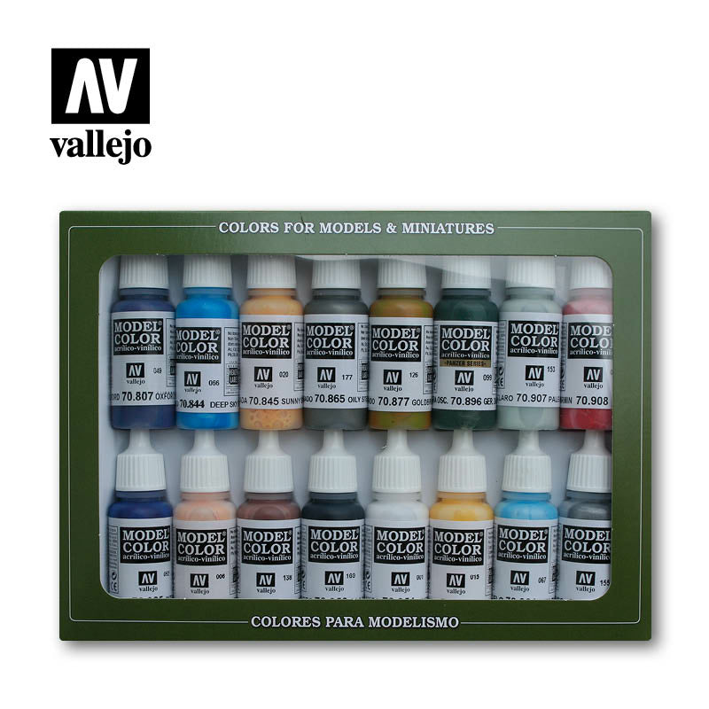 Vallejo Acrylic Paints 70111 American Civil War Paint Set (16-Pack)