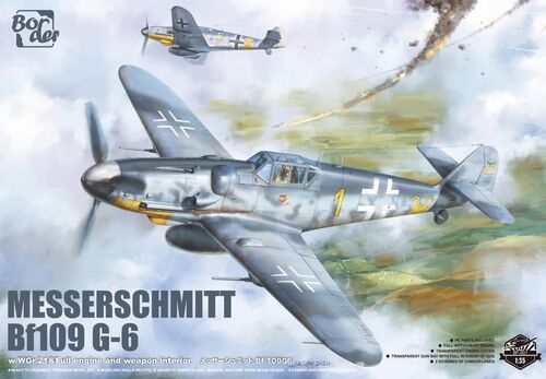 Border Model BF001 Bf109G-6 w/WGR21 w/full interior 1:35