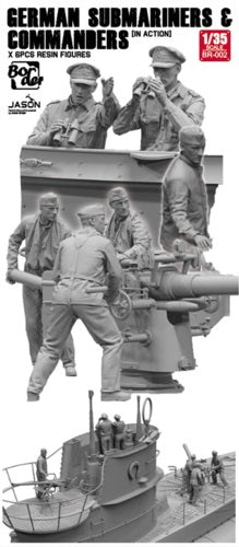 Border Model BR002 German Submariners and Commanders 1:35