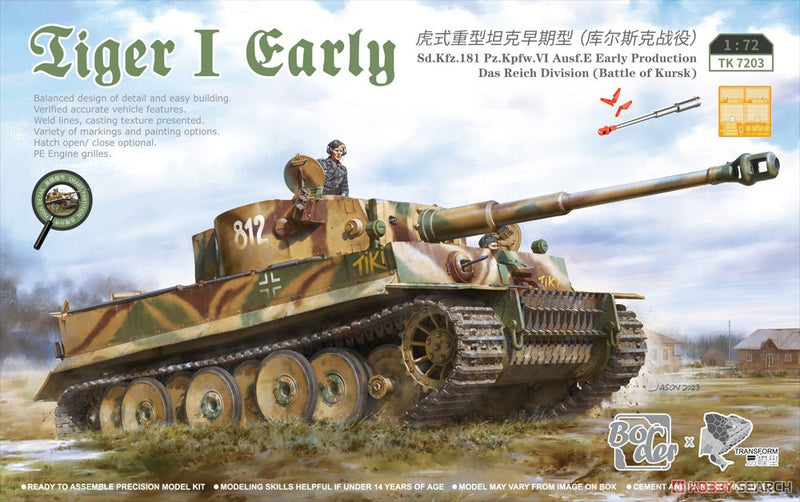 Border Model TK7203 Tiger I Kursk 1:72