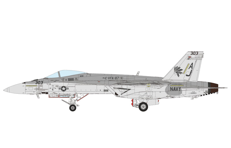 Meng-Model LS-012 BOEING F/A-18E SUPER HORNET 1:48