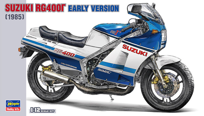 Hasegawa Models 21509 Suzuki RG400Γ early model  1:12 SCALE MODEL KIT