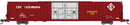 Bluford Shops N 86775 86' Double Door Boxcar, Erie Lackawanna