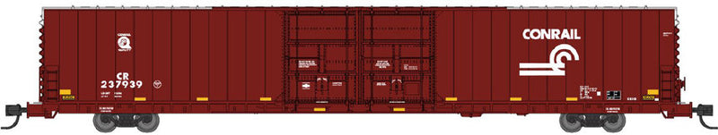 PREORDER Bluford Shops N 86740 86' Double Door Boxcar, Conrail